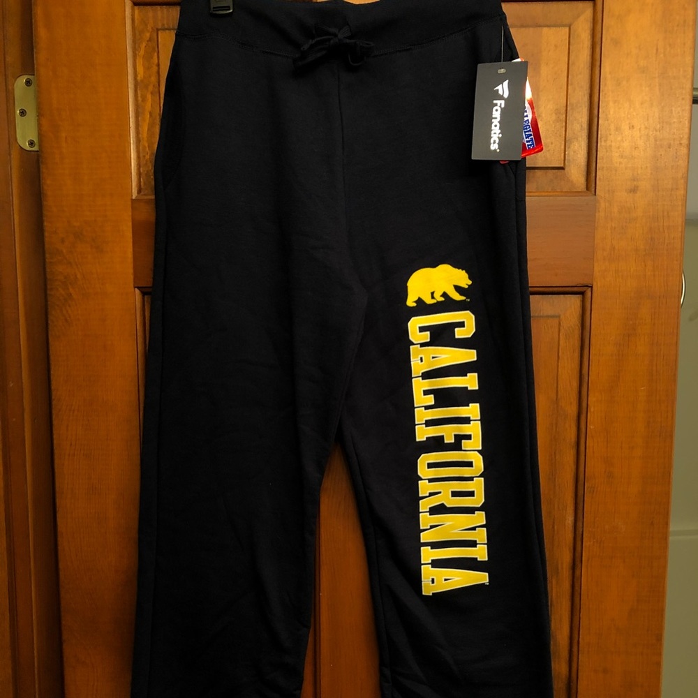 Navy Blue Sweatpants with California College Logo